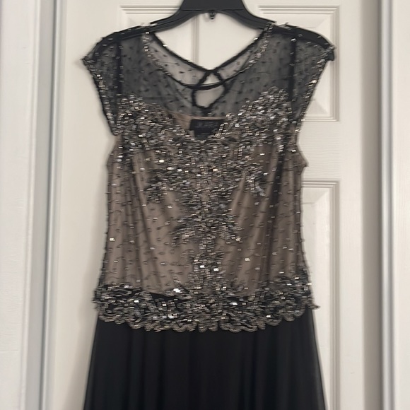 Ball room gown by JK ARA - size 10 Petite - Picture 2 of 3